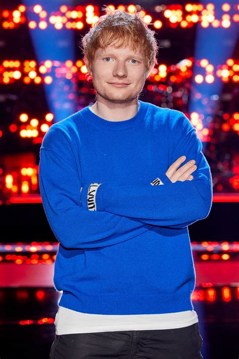 Ed Sheeran Is Announced as The Voice's Season 21 .